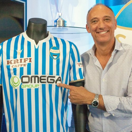 Spal: Omega Group sponsor principale di maglia per 5 partite